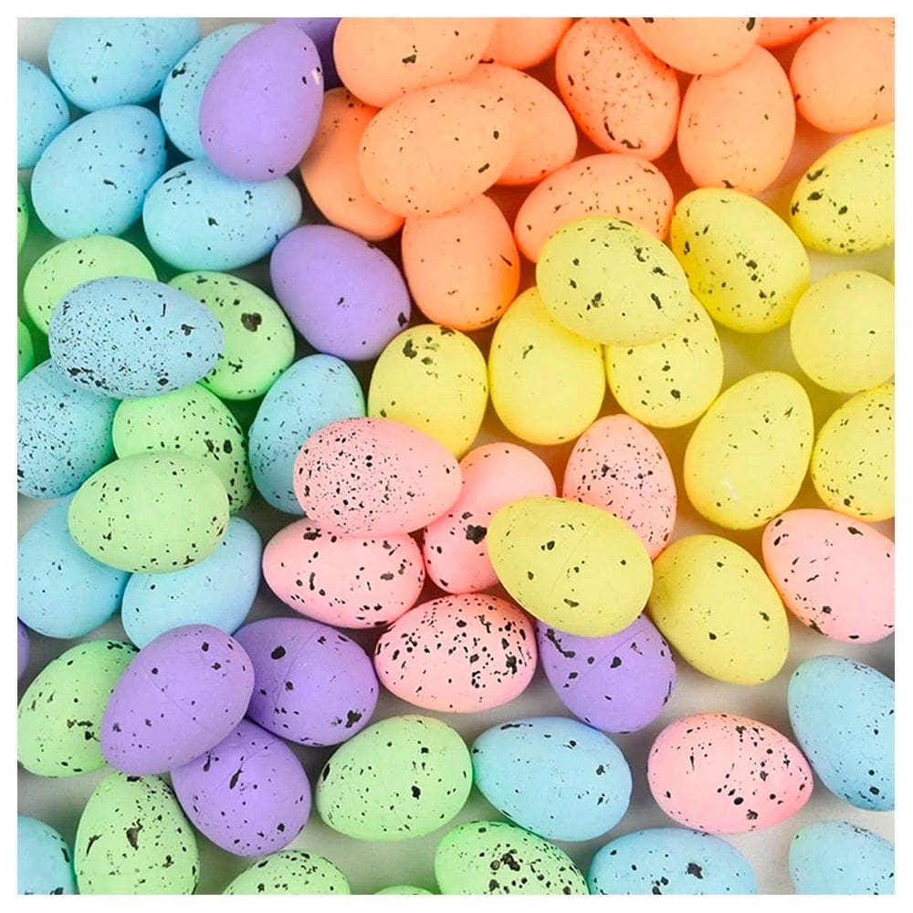 Enfeite Decorativo Ovo De Páscoa 12 Unidades Com Haste