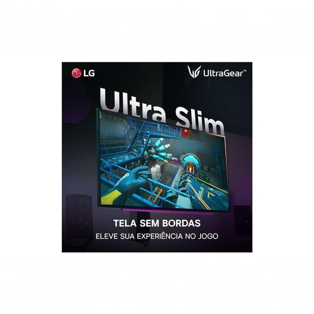 Monitor Gamer LG UltraGear OLED 27” QHD HDR400 True 1.5M:1 240Hz 0,03ms (GtG) NVIDIA® G-SYNC® 27GS95QE-B