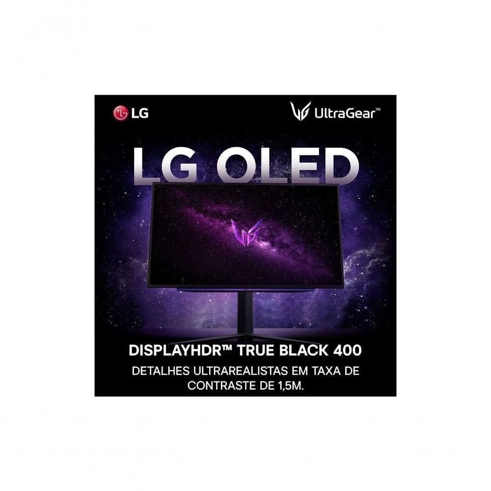 Monitor Gamer LG UltraGear OLED 27” | Casas Bahia