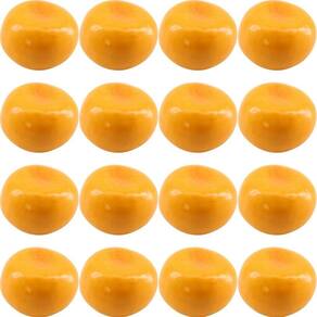Kit Mini Frutas Artificiais Laranjas 192 Unidades Isopor