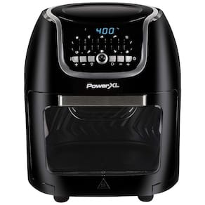 Fritadeira Elétrica Air Fryer 10 Litros com Tecnologia Vortex Air para Grelhar Assar, Reaquecer e Desidratar, 110V 1700W, PowerXL, Preta