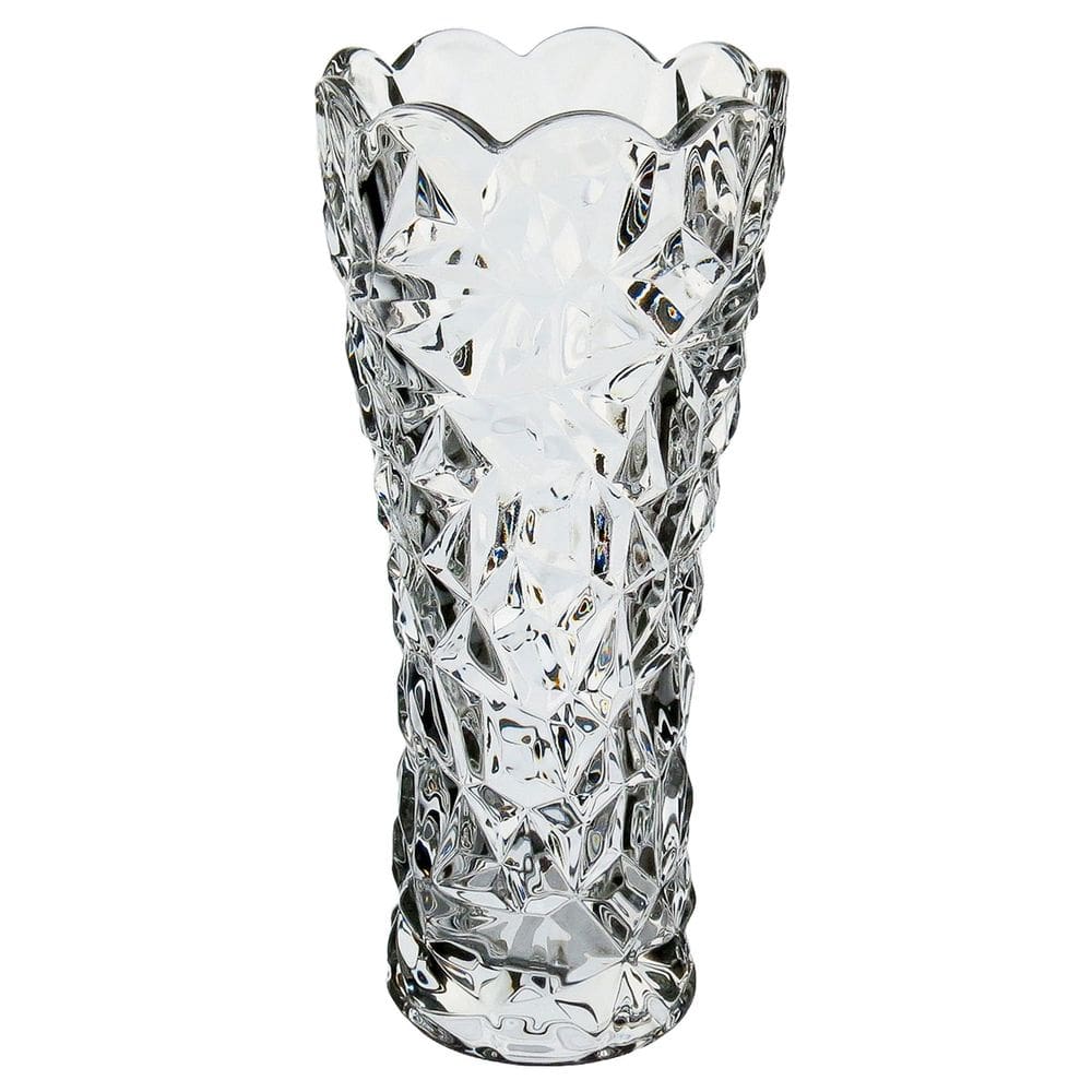 VASO DECORATIVO ENFEITE CASA FLOREIRO HOME&CO VIDRO 24x11x11cm TRANSPARENTE