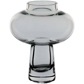 VASO DECORATIVO ENFEITE CASA VINTAGE HOME&CO VIDRO 20x16x16cm TRANSPARENTE