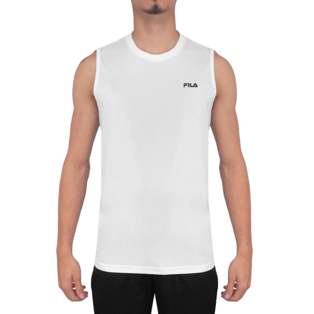 Camiseta sem Manga Fila Myler Branca