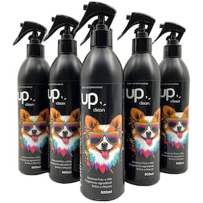 05x Fluido Desembaraçador Para Cachorro 500ml Com Queratina