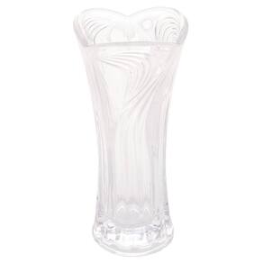 Vaso de Vidro 7,5x7,5x17cm Tulipa Jarro de Flor Transparente