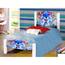 Cama Solteiro Infantil Sonic Adesivada com Colchão - Branco