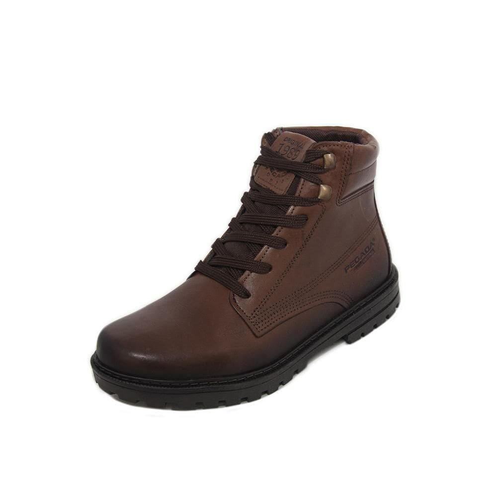 Bota Masculina Pegada REF: 181553 COURO