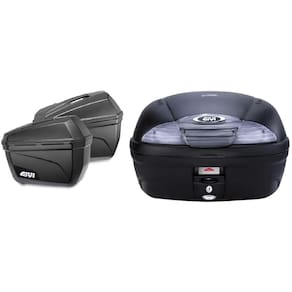 Bau Moto Givi 45L Monolock Simply Fume E-450Nt + Bau 22L Lateral E-22N Givi Gs Bmw Tiger