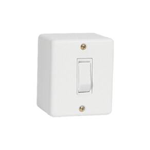 Kit Interruptor Sobrepor 1 Tecla Simples 6317 5 Unidades