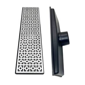 Ralo Pluvial 15x50 Alumínio Dubai Anti Insetos Coletor Saída Fundo 75mm - 3 polegadas