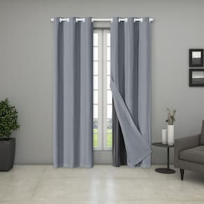 Cortina Blackout Tecido 2,70M X 2,30M Porta Balcão Cinza