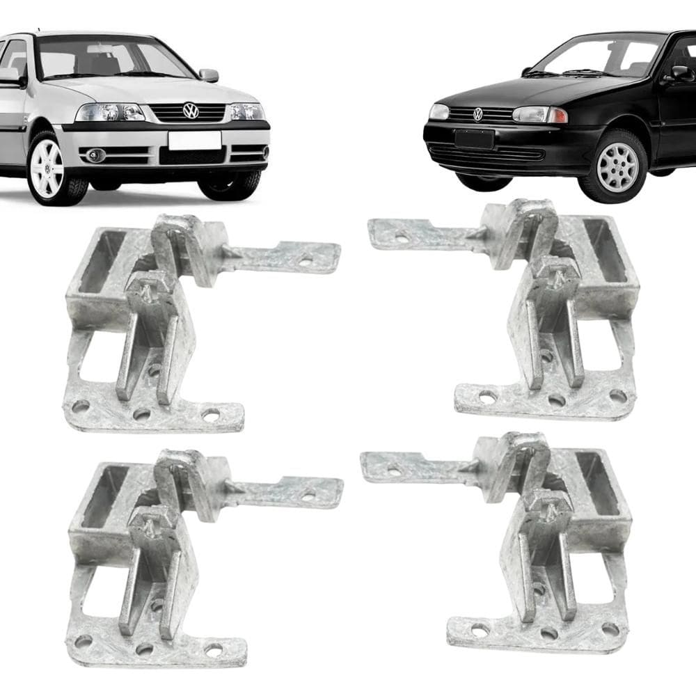 Kit 4 Suporte Maçaneta Interna Gol G3 1999 2000 2001 Ferro - UN / 4 [F103]