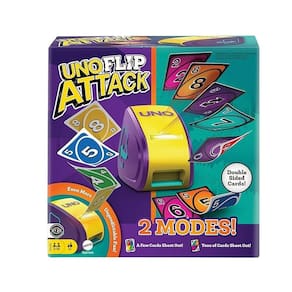 Jogo Uno Flip Attack Com Lançador De Cartas - Mattel