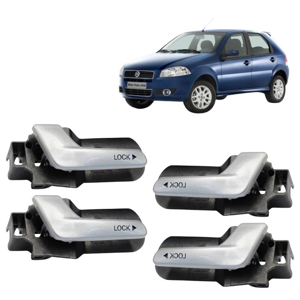 Kit 4 Maçaneta Interna Gatilho Puxador Palio 08 Até 12 - UN / 4 [F103]