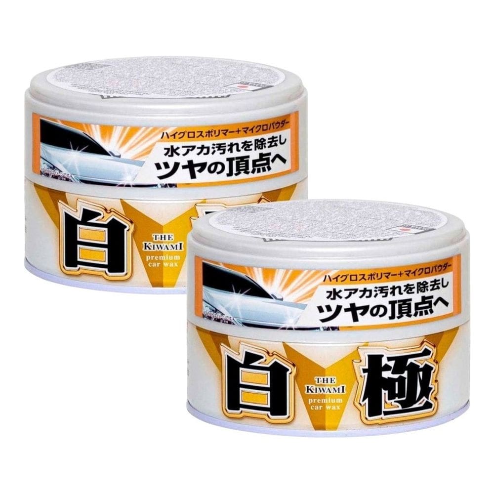 Kit 2 Cera Híbrida Extreme Gloss White Cleaner - 200g