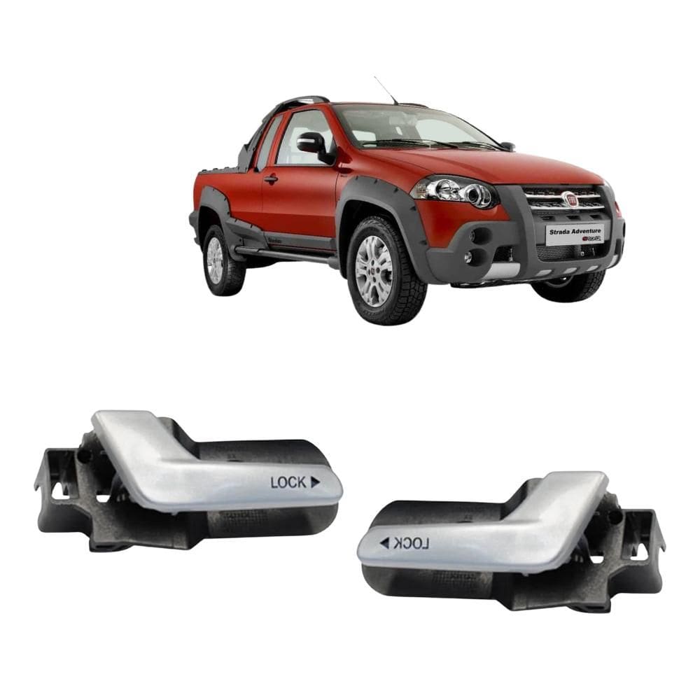 Par Puxador Gatilho Da Maçaneta Interna Strada Após 2008 - UN / 2 [F103]