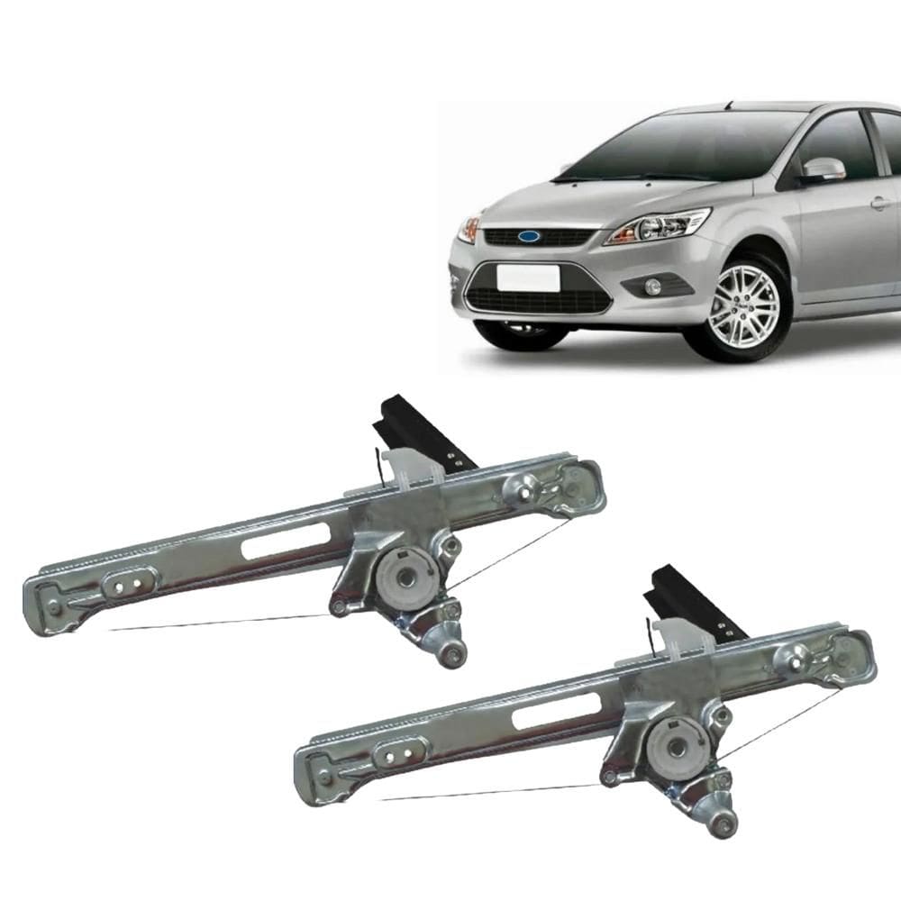 Par Máquina Levanta Vidro Elétrico Traseiro Focus 00 A 09 [F103]