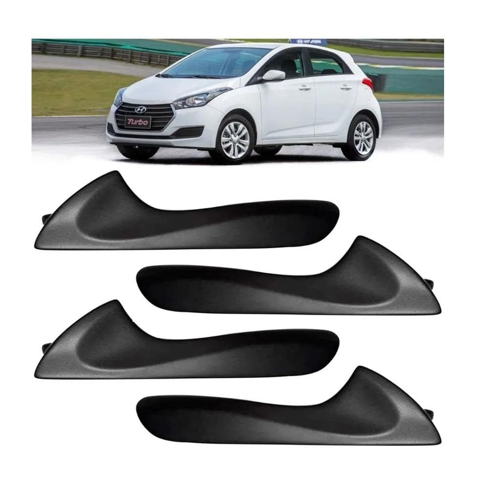 Kit 4 Gatilho Puxador Maçaneta Interna Hb20 Sedan 12 A 2019 - UN / 4 [F103]