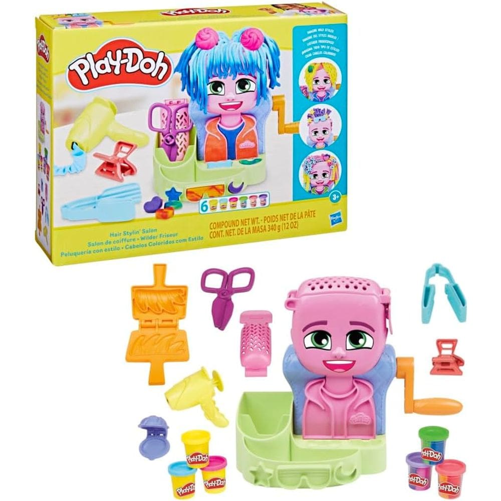 Conjunto - PlayDoh Hair Stylin Salon HASBRO