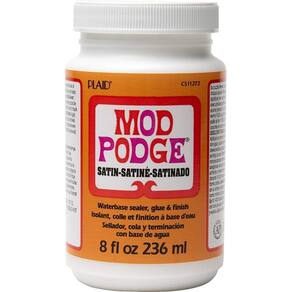Cola Mod Podge Cetim Decoupage Selador E Acabamento - 236 Ml