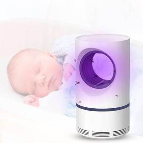 Luminária Abajur Mata Mosquitos Anti Inseto Usb Armadilha