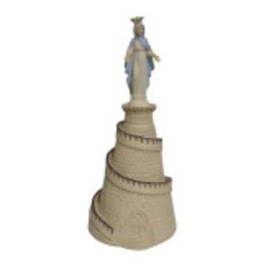 Imagem Nossa Senhora Do Libano De Resina 30Cm