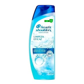 Shampoo Anticaspa Head & Shoulders Limpeza Eficaz 400 Ml