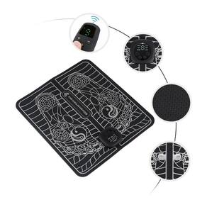 Massageador De Pés Ems Preto - Fisioterapia E Relaxamento