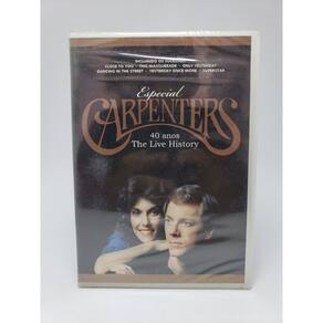 Dvd The Carpenters - 40 Anos The Live History