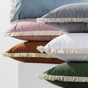 4 Capas De Almofada Nature 60X30 Decorativa Linho Branco