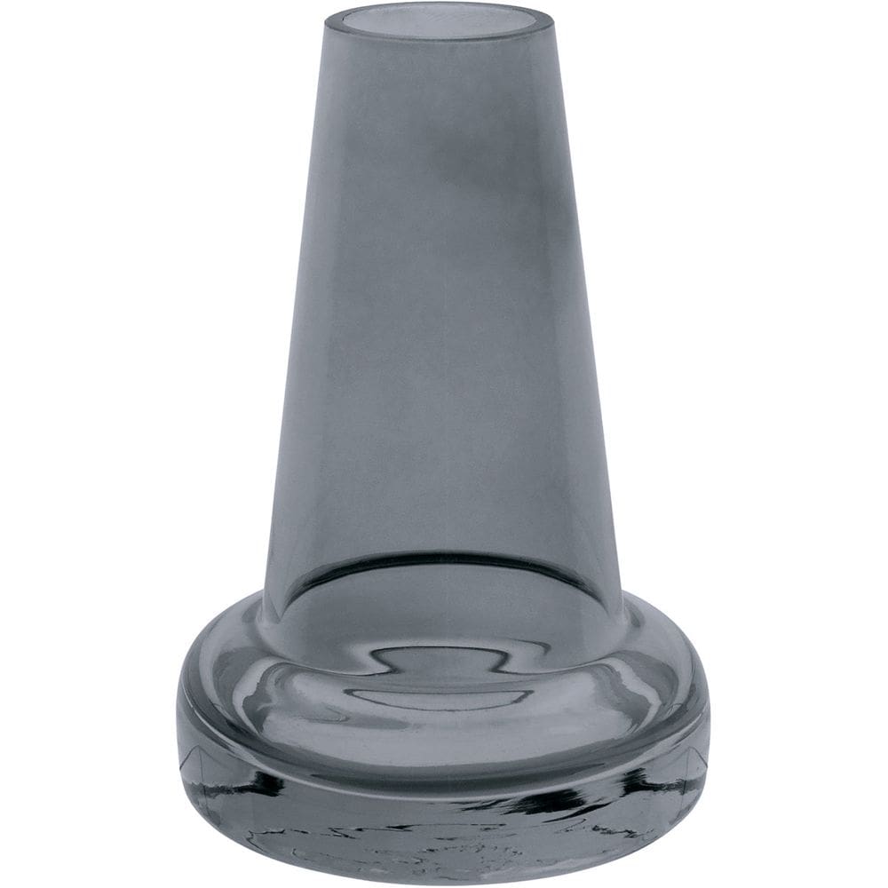 VASO DECORATIVO ENFEITE CASA HOME&CO VIDRO 14x9x9cm CINZA