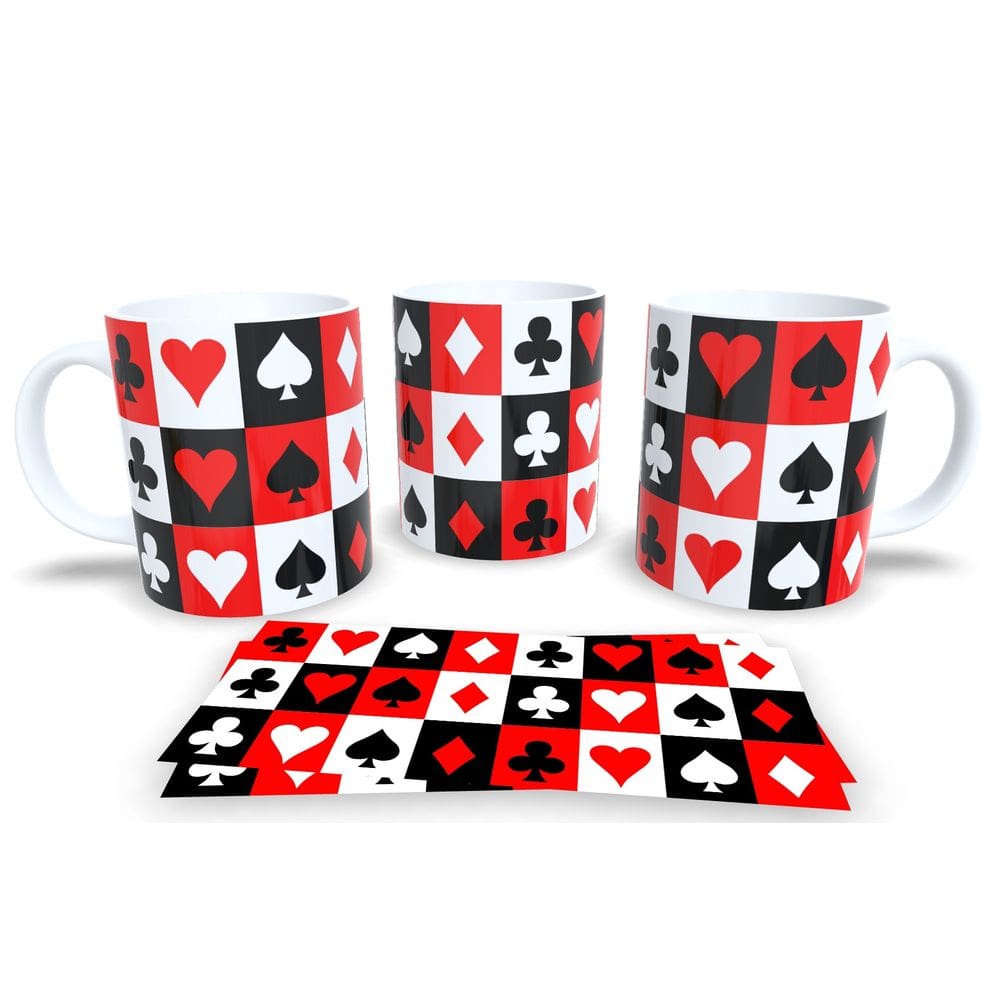 Canecas Personalizadas Cartas de Baralho