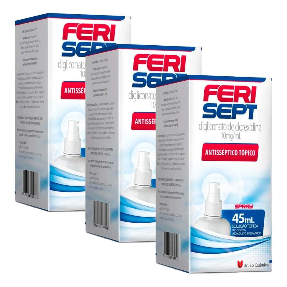 Kit 3 und Ferisept 10mg/Ml Spray C/45 Ml
