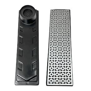 Ralo Anti Cheiro 15x50 Alumínio Dubai Anti Escorpião com Saída no Canto de 4 polegadas