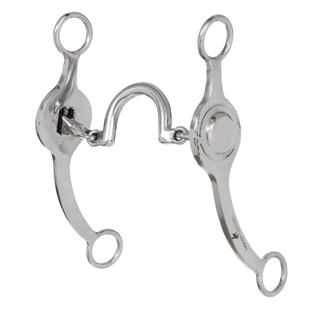 Freio Maluco para Cavalo Bocal Liso Bronc-Steel 36815