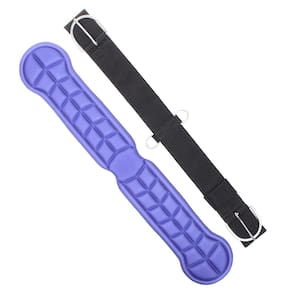 Barrigueira Reta Preta com Refil Air Flex Azul Bronc-Steel 32810