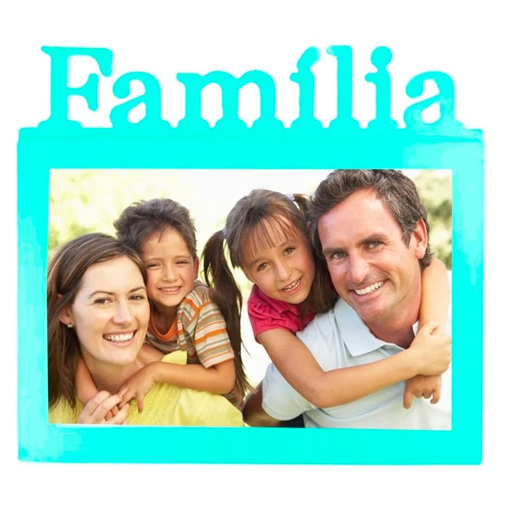 Porta Retrato Família 20x15cm Verde