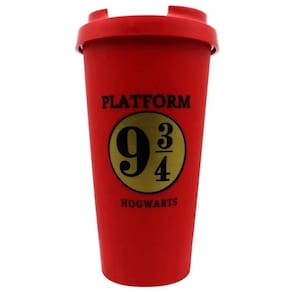 Copo Viagem Com Tampa Hogwarts Express 500 Ml