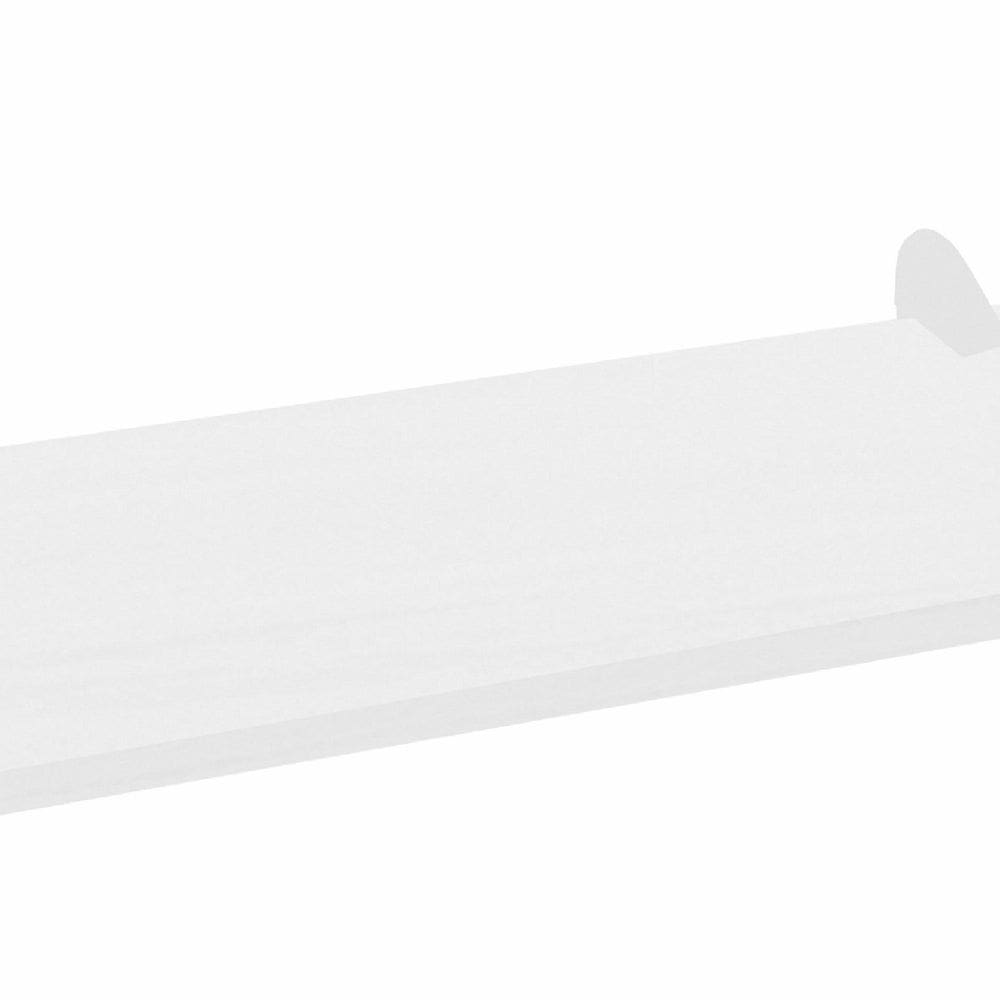 Prateleira Essencial MDP 1 Unidade 44,50x19,5x1,5cm Branco