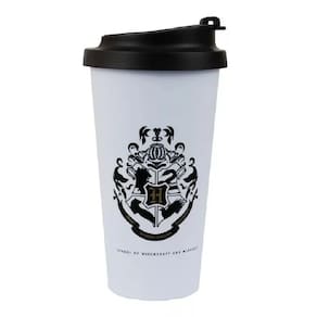 Copo Viagem Com Tampa Hogwarts Alumni 500 Ml