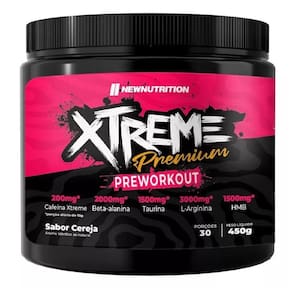 Pré-Treino Xtreme Premium Newnutrition Cereja 450G