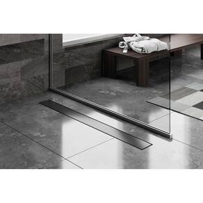 Ralo Linear Grelha Pluvial Preto - 50 X 6,5 X 2,5 Cm