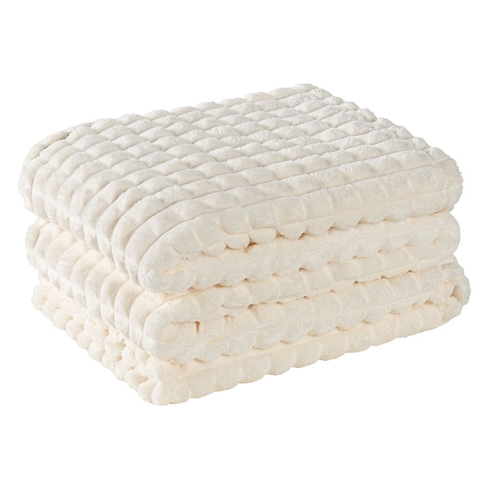 Cobertor Queen Flannel Fofy Palha