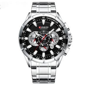 Relógio Curren Curren8363 Quartz de 6 pinos para homens com calendário