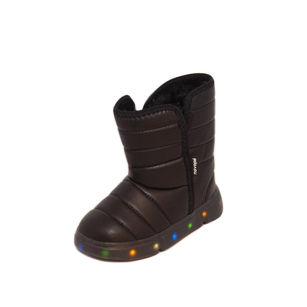 Tênis Infantil Novo Pé Abotinado Happy Com Led REF: 50001371 COM PELO