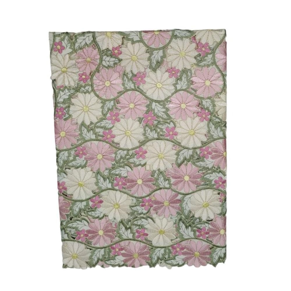 Toalha De Chá Mesa Quadrada 85X85Cm Requinte Luxe Argivai