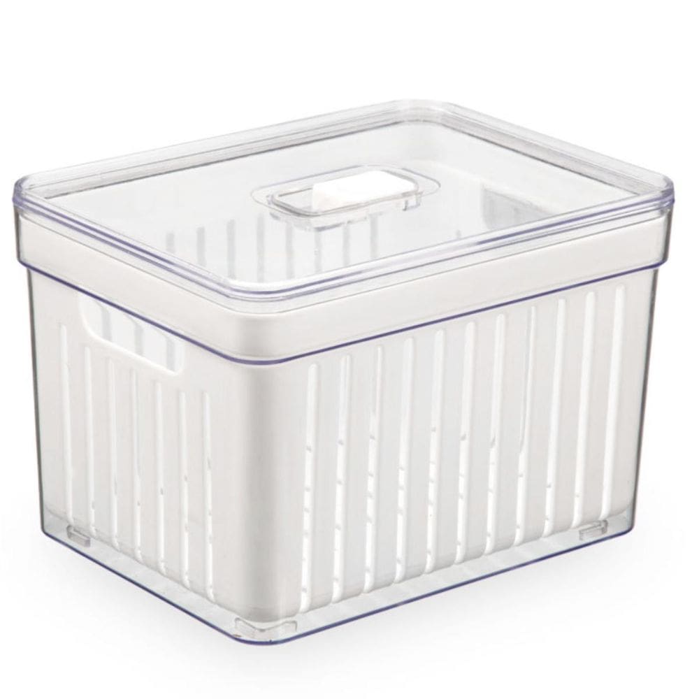 Organizador De Alimentos E Frutas 3,8 Lts 18,5 Cm Com Cesta