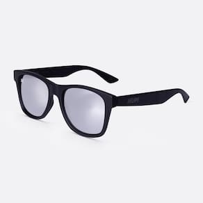 Óculos de Sol HUPI Brile Preto Fosco Lente Prata