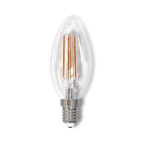 Lâmpada Led Filamento Avant Clear Vela 4W 6500k E14 Bivolt